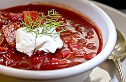 Борщ с уксусом фото